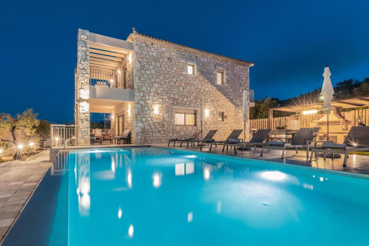 Вилла Claudio Stone House Василикос Экстерьер фото