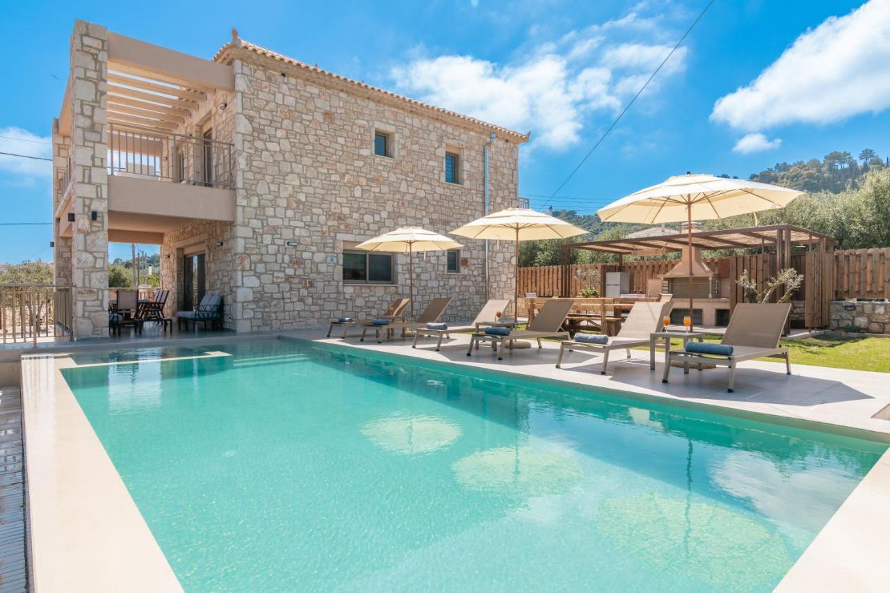 Вилла Claudio Stone House Василикос Экстерьер фото